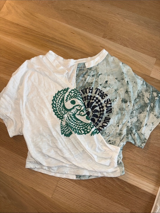 Pilcro Tops - Pilcro Anthropologie Split Tee